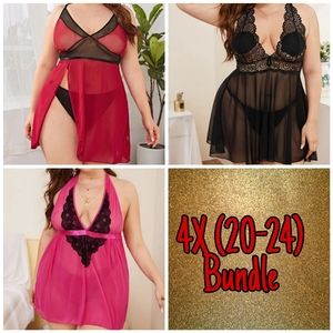 Plus Size Lingerie Bundle